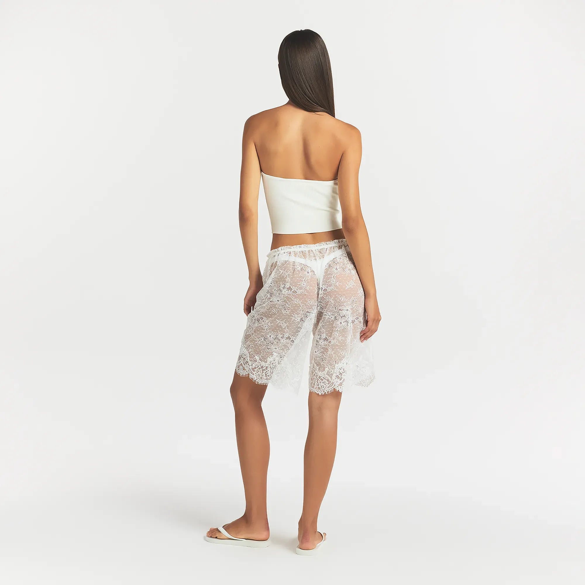 ultra fine lace long short ultra fine lace long short