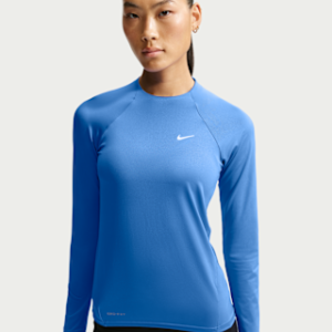 nike swim hydroguard Женская футболка dri fit uv с длинными рукавами