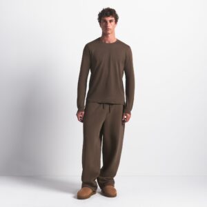 skims cotton mens classic long sleeve t shirt