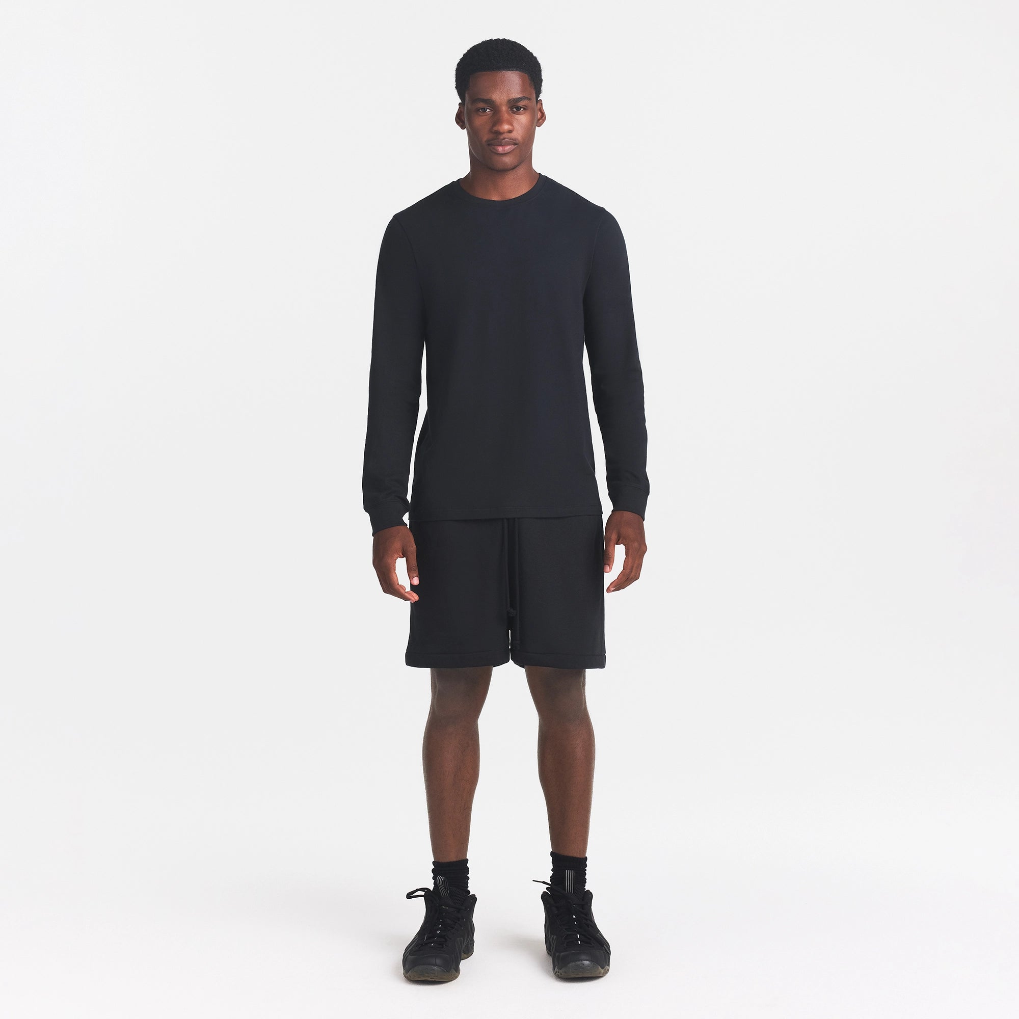 skims cotton mens classic long sleeve t shirt skims cotton mens classic long sleeve t shirt