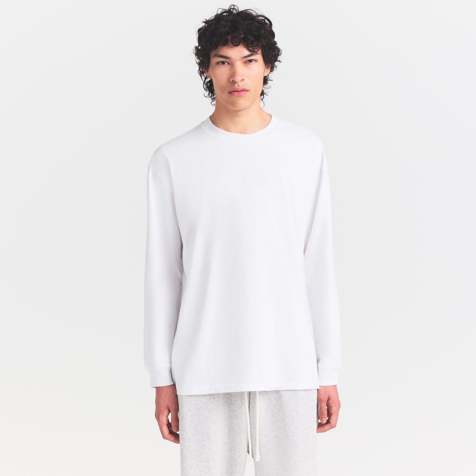 heavyweight cotton mens relaxed long sleeve t shirt heavyweight cotton mens relaxed long sleeve t shirt