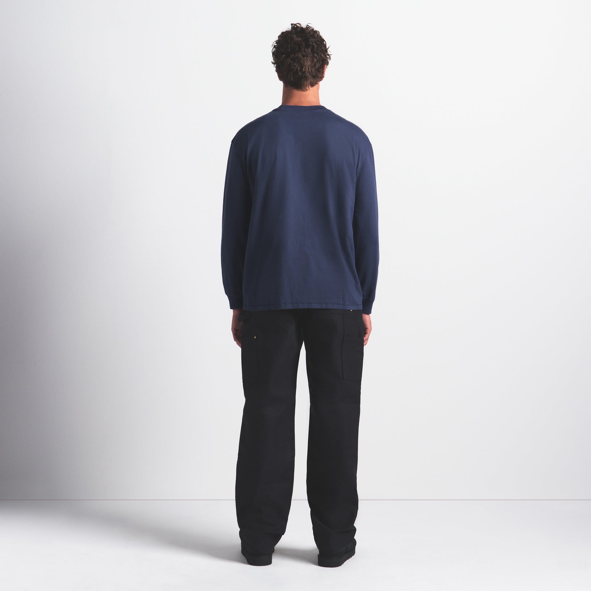 heavyweight cotton mens relaxed long sleeve t shirt heavyweight cotton mens relaxed long sleeve t shirt