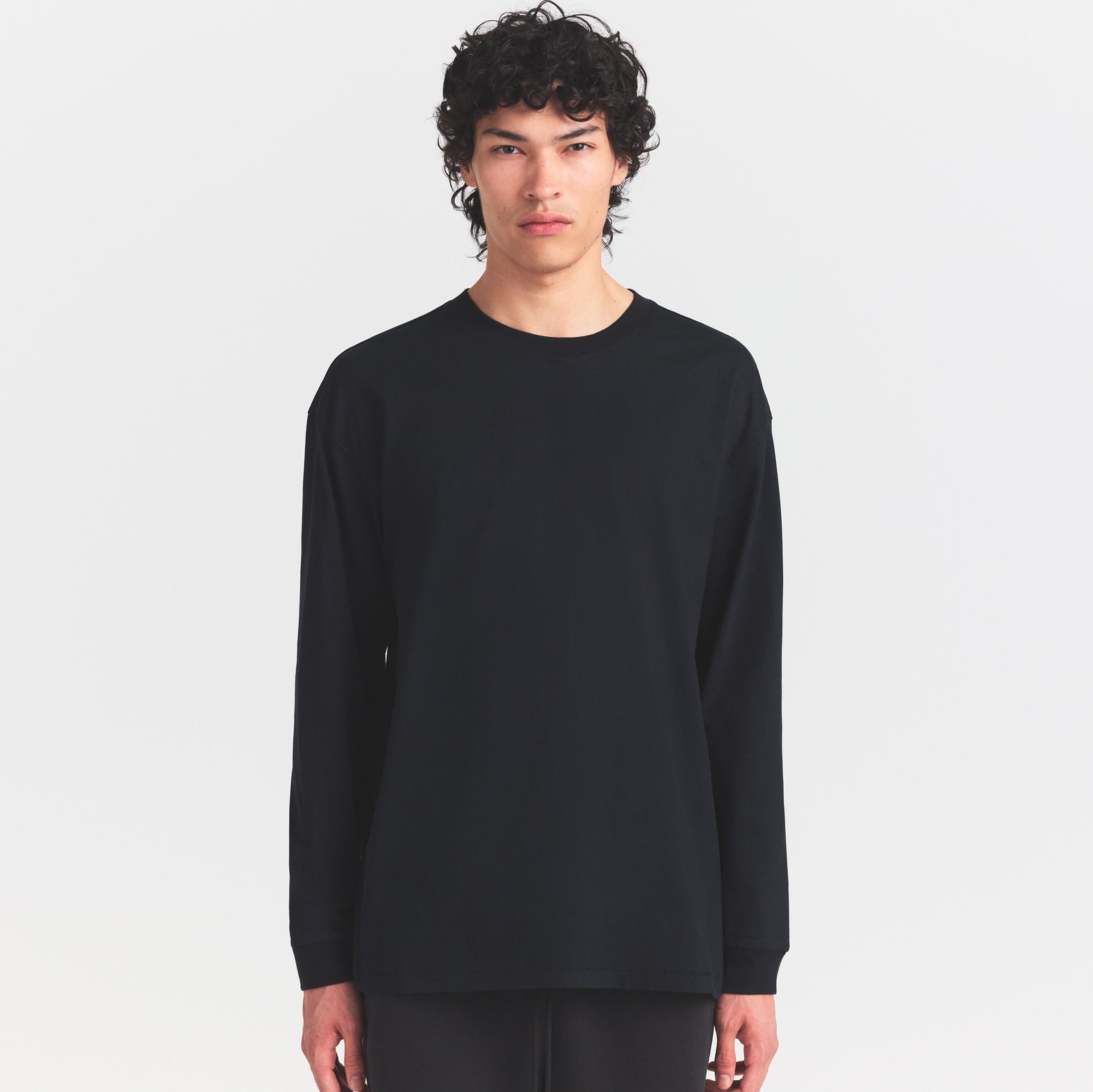 heavyweight cotton mens relaxed long sleeve t shirt heavyweight cotton mens relaxed long sleeve t shirt