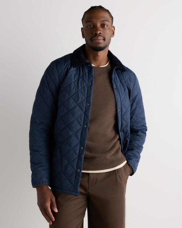 featherless quilted jacket