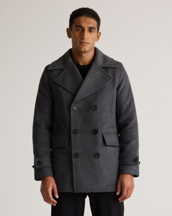 italian wool peacoat