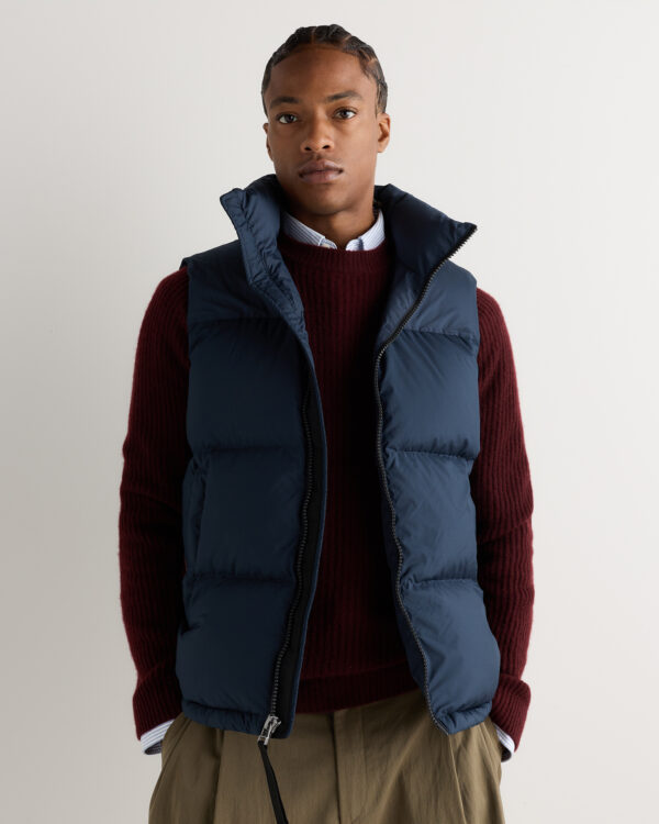 responsible down puffer vest