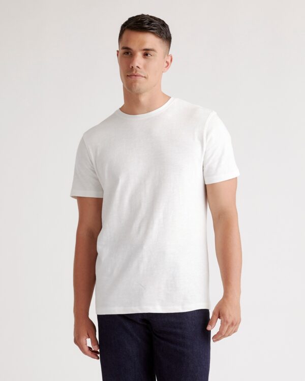 Футболка с круглым вырезом из 100% органического хлопка