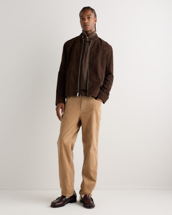 organic stretch corduroy 5 pocket pants