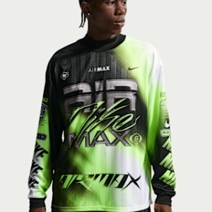 nike culture of football Мужская футбольная майка с длинными рукавами dri fit