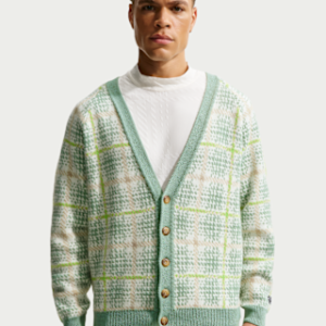 nike tartan Мужской свободный кардиган для гольфа