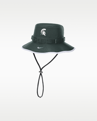 michigan state spartans on field apex boonie Мужская панама колледжа nike dri fit michigan state spartans on field apex boonie Мужская панама колледжа nike dri fit