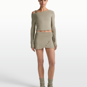 Витрина nikeskims stretch knit Женская юбка с запахом
