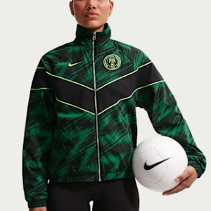 nigeria windrunner Женская тканая куртка nike soccer uv с защитой от ультрафиолета