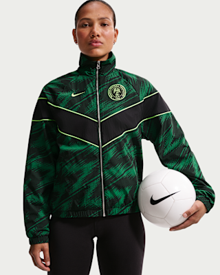 nigeria windrunner Женская тканая куртка nike soccer uv с защитой от ультрафиолета nigeria windrunner Женская тканая куртка nike soccer uv с защитой от ультрафиолета
