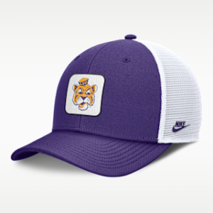 lsu tigers legacy rise mascot Мужская регулируемая кепка nike college trucker