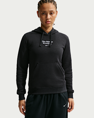 nike Женский пуловер с капюшоном для борьбы nike Женский пуловер с капюшоном для борьбы