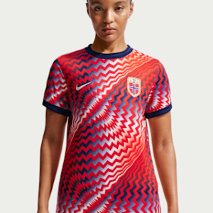 Витрина norway Женская предматчевая футболка с короткими рукавами nike dri fit soccer