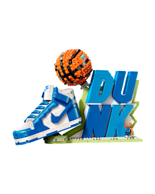 nike dunk x lego® set Набор для сборки кроссовок с эксклюзивной минифигуркой nike dunk x lego® set Набор для сборки кроссовок с эксклюзивной минифигуркой