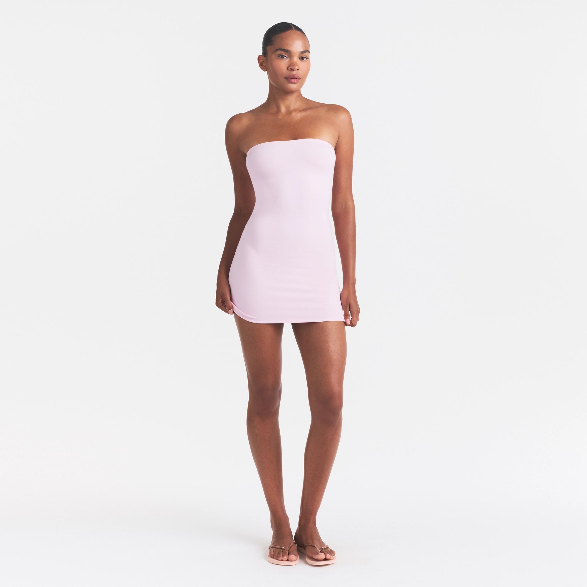 cotton jersey mini tube dress cotton jersey mini tube dress