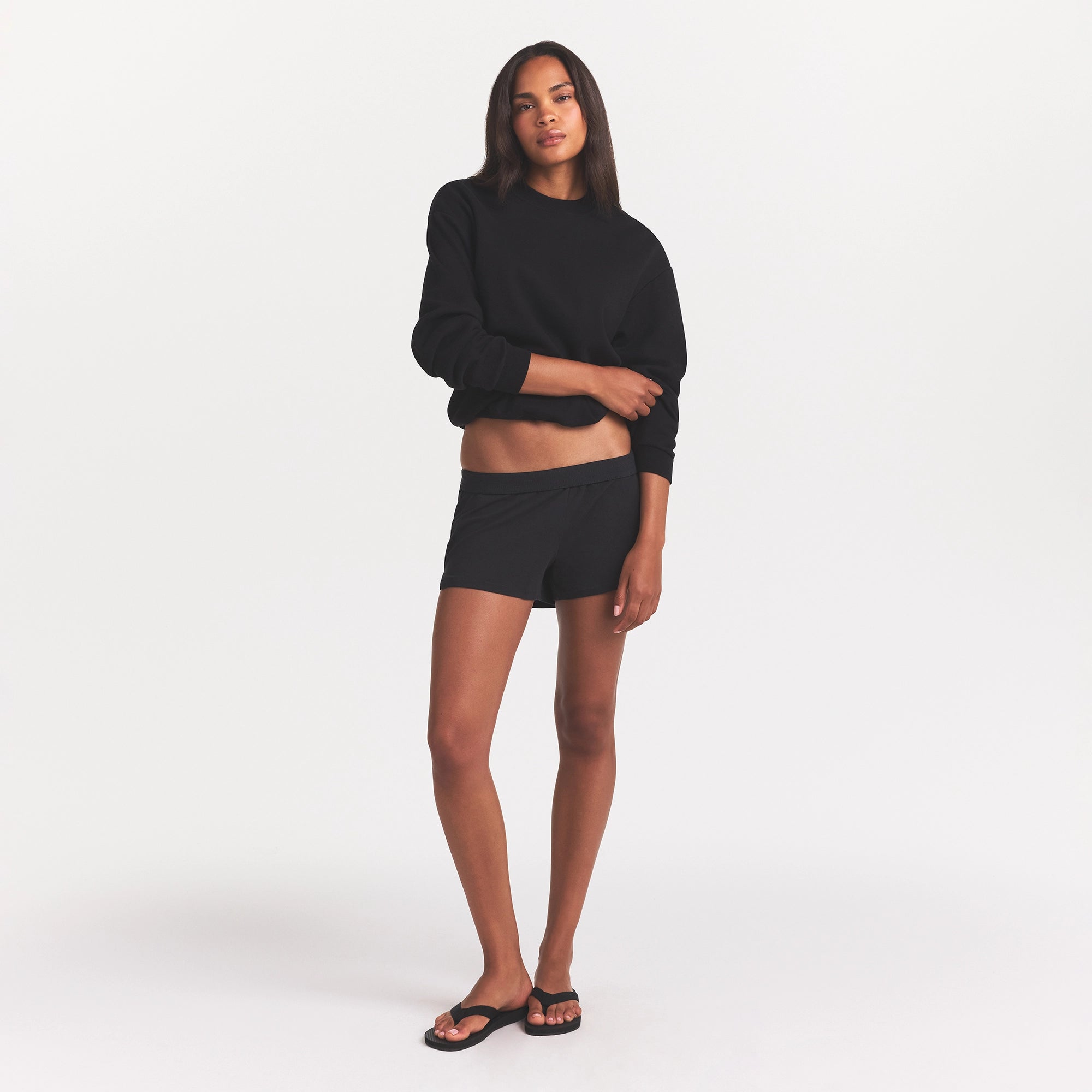 cotton fleece classic crewneck cotton fleece classic crewneck