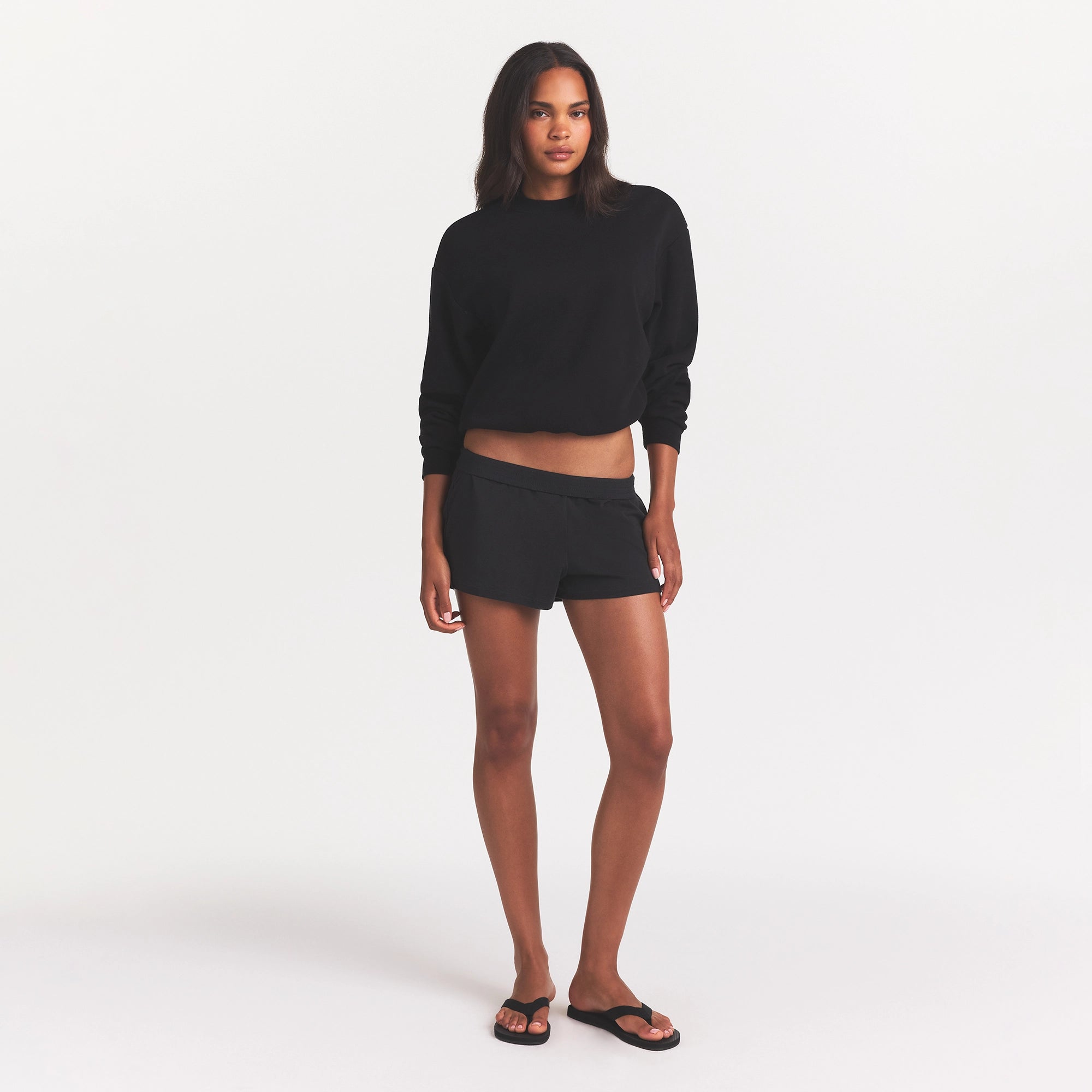 cotton fleece classic crewneck cotton fleece classic crewneck