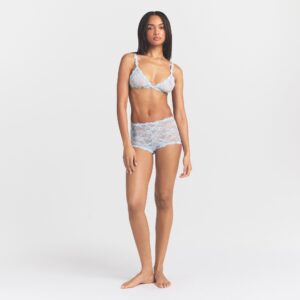 stretch lace boy short