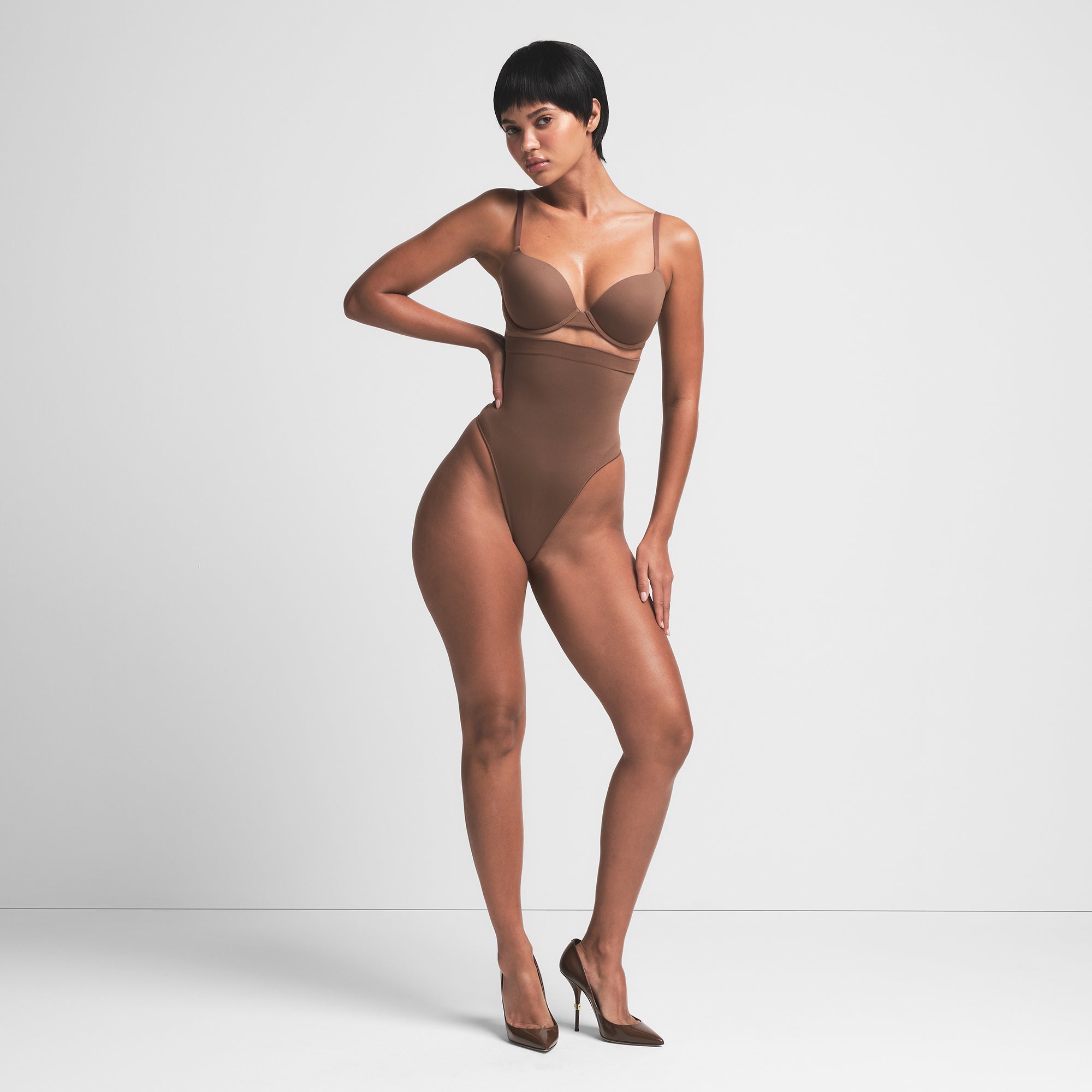 seamless sculpt high waisted thong seamless sculpt high waisted thong