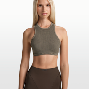 nikeskims ribbed seamless Женский бюстгальтер с воротником борцовкой