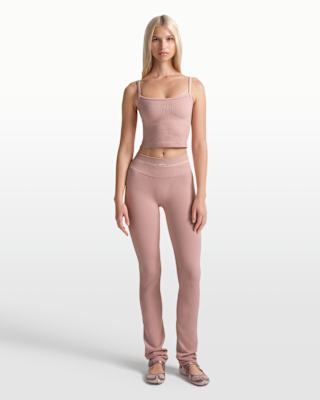 nikeskims ribbed seamless Женские прямые леггинсы длиной 34 дюйма nikeskims ribbed seamless Женские прямые леггинсы длиной 34 дюйма