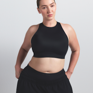 nikeskims shine Женский бюстгальтер с высоким воротником