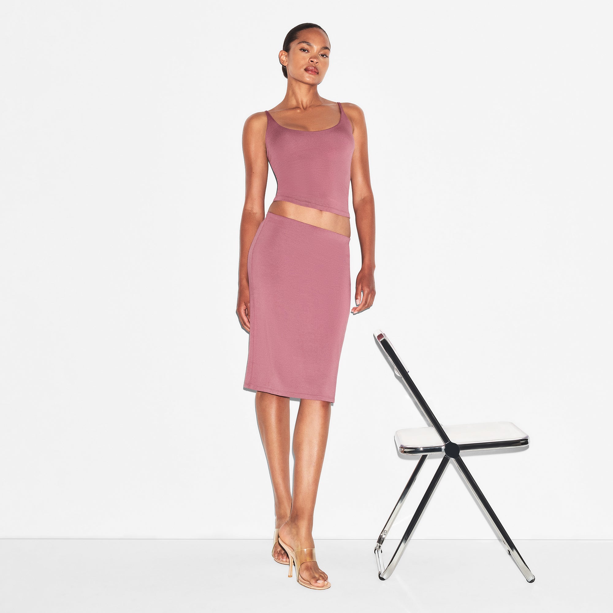 smooth layers midi skirt smooth layers midi skirt