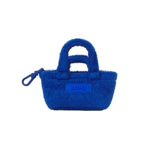 Home terry micro mini tote keychain