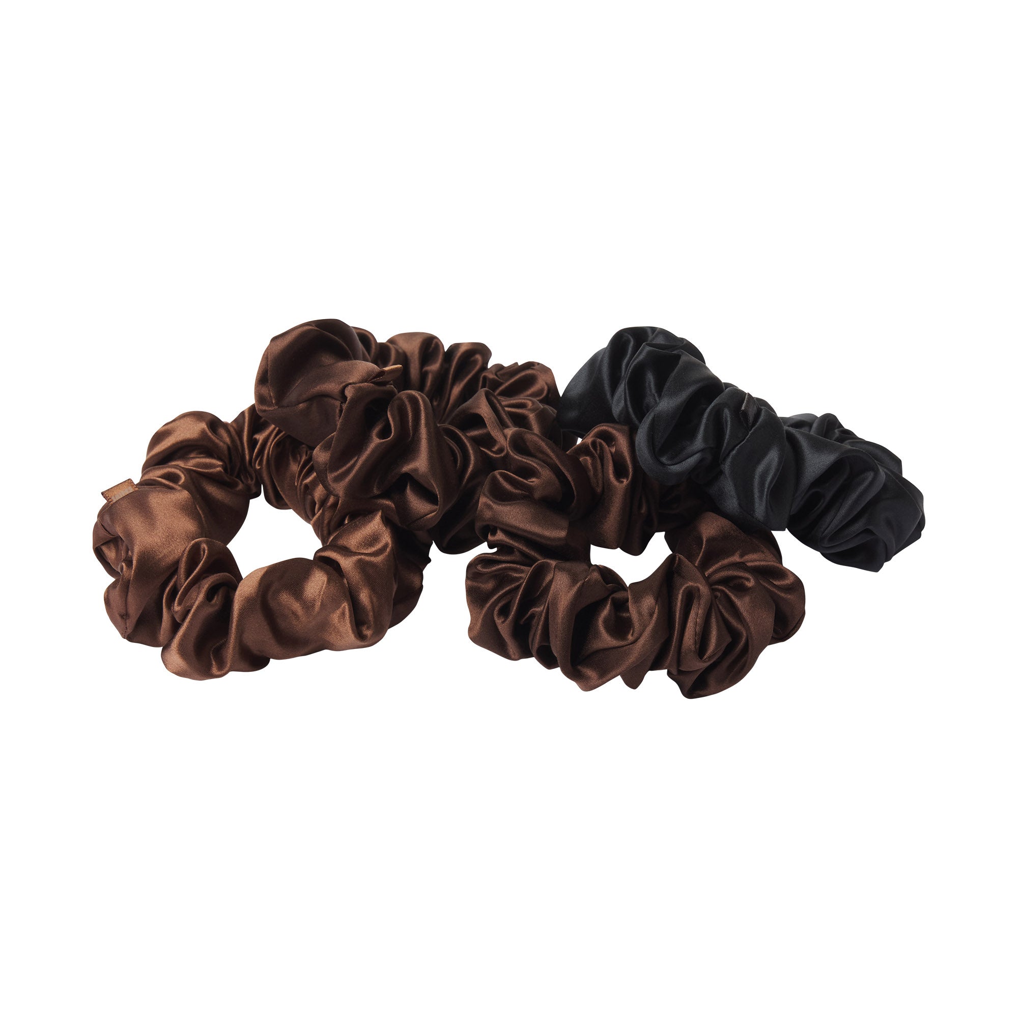 slip x skims pure silk large scrunchies 4 pack slip x skims pure silk large scrunchies 4 pack