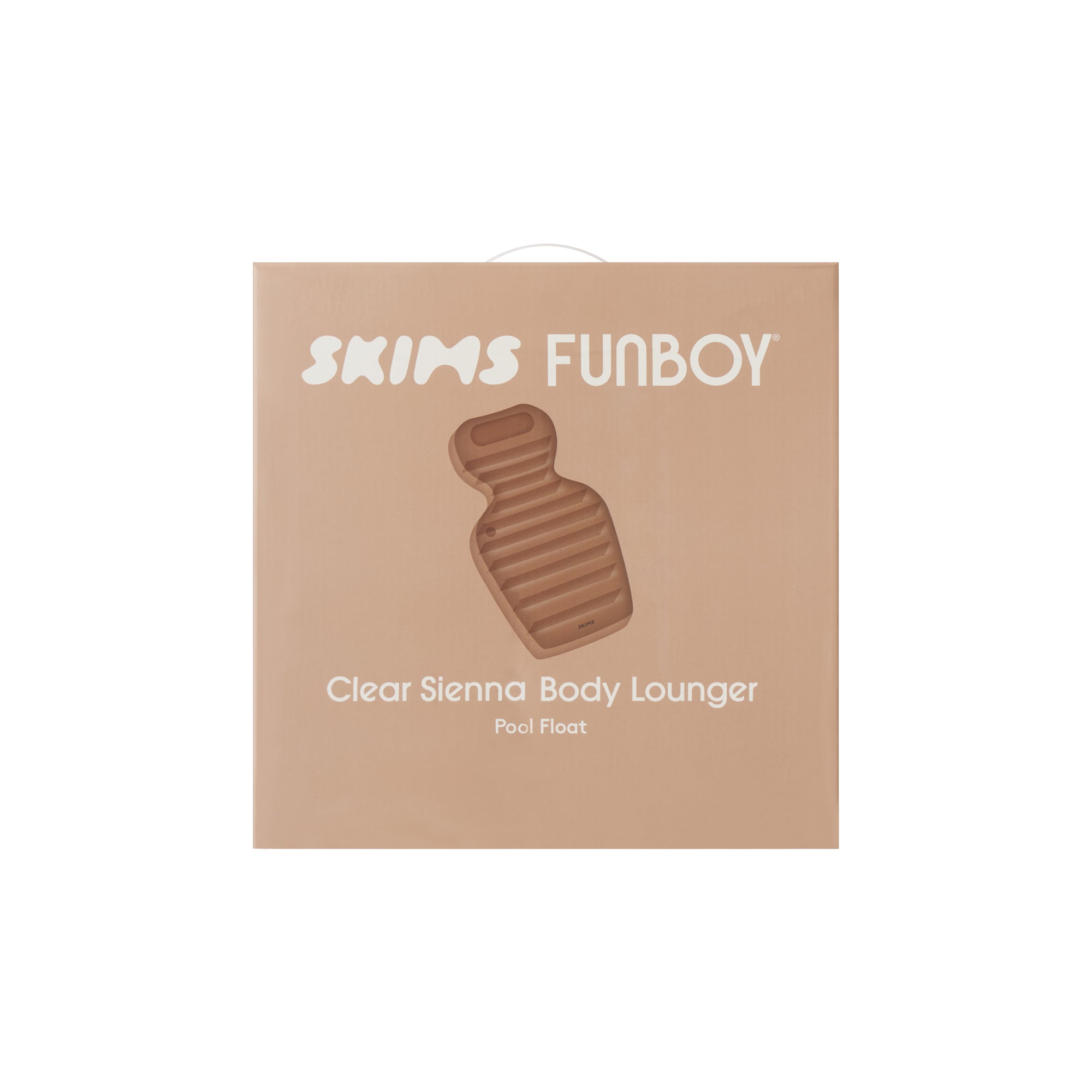 funboy x skims body lounger pool float funboy x skims body lounger pool float