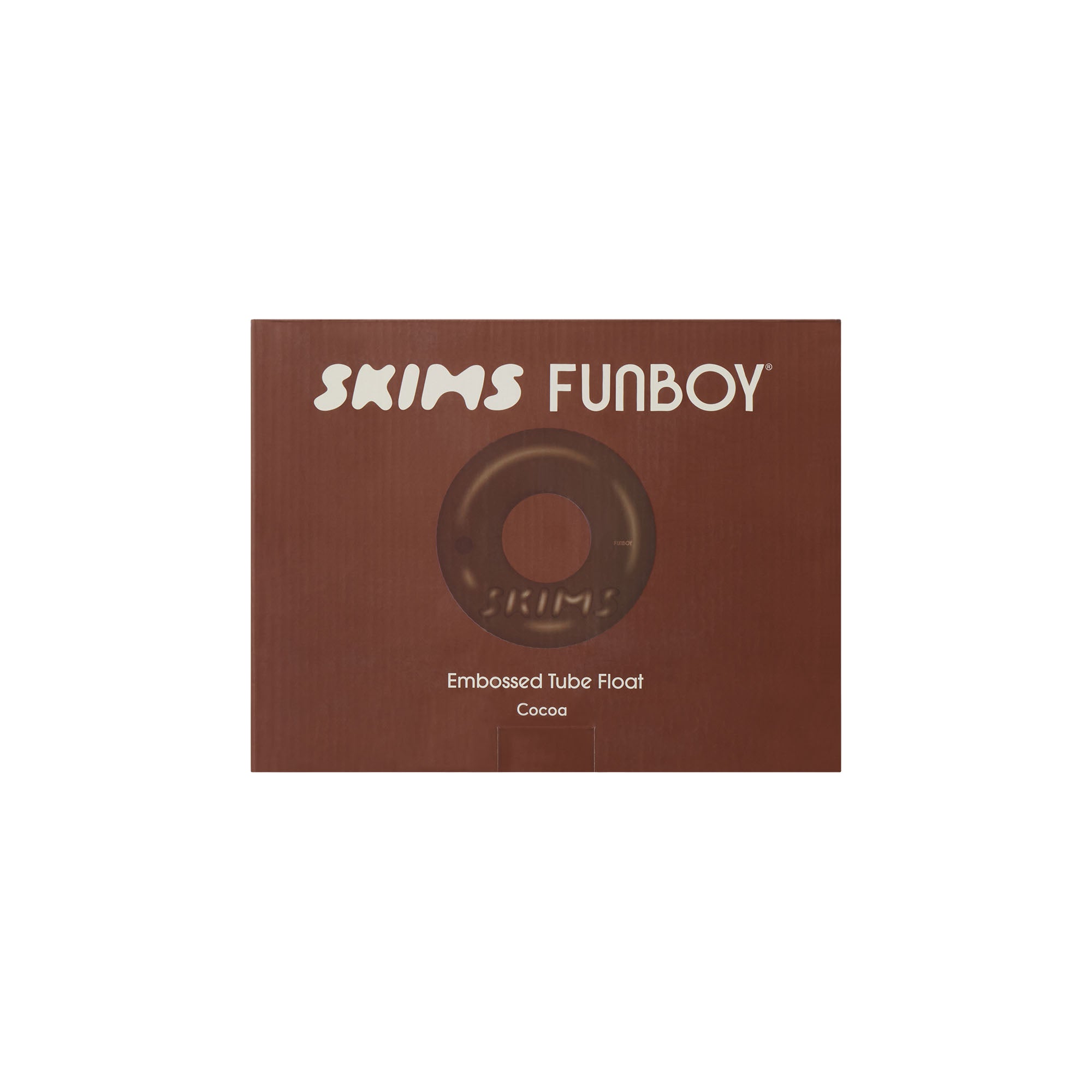 funboy x skims embossed tube float funboy x skims embossed tube float
