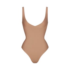 Витрина skims body unlined plunge thong bodysuit