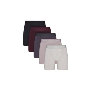 skims stretch mens 5" boxer brief 5 pack