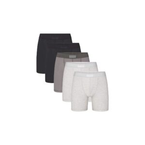 skims cotton mens 5" boxer brief 5 pack