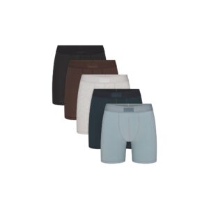 skims cotton mens 5" boxer brief 5 pack
