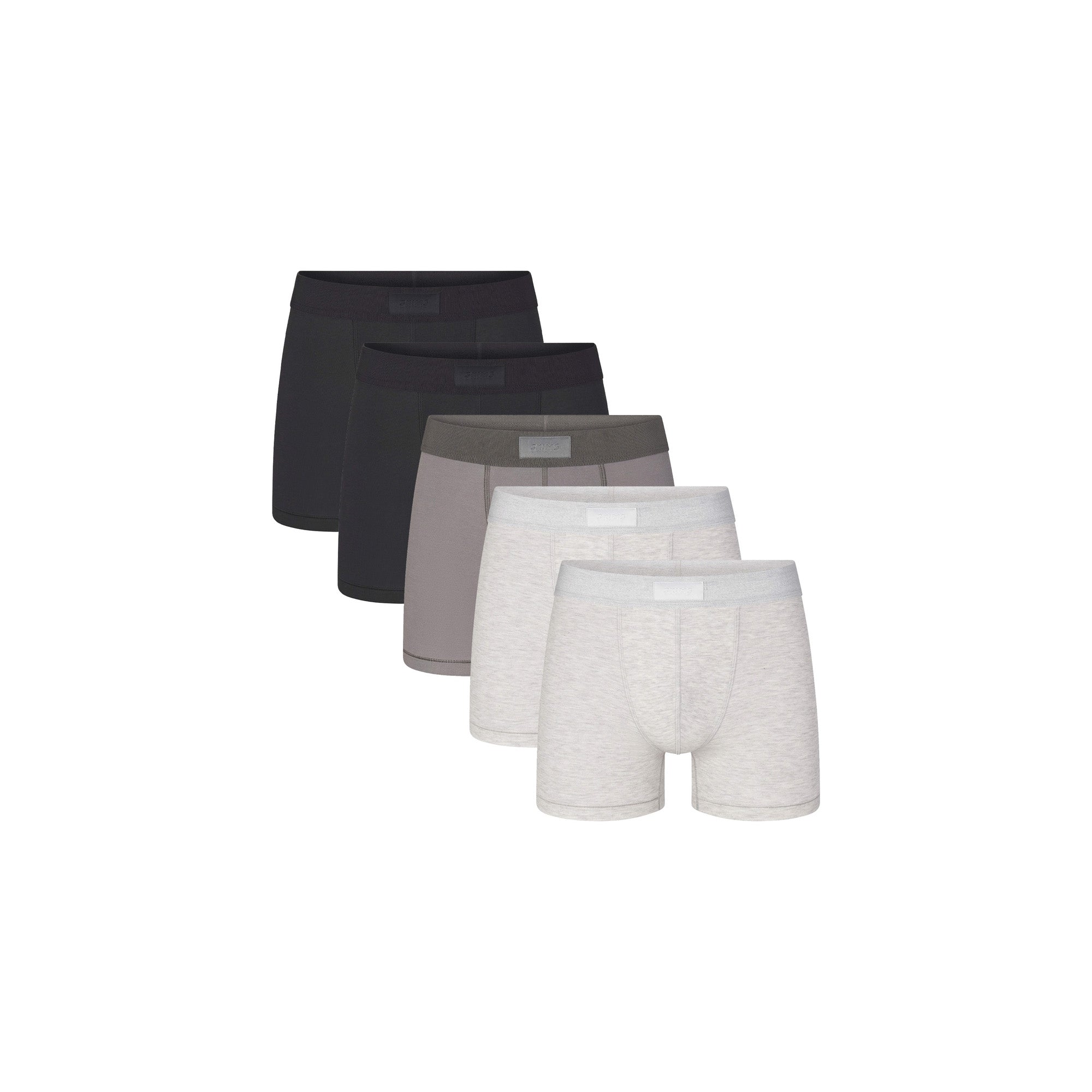 skims cotton mens 3" boxer brief 5 pack skims cotton mens 3" boxer brief 5 pack