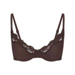 fits everybody lace unlined scoop bra