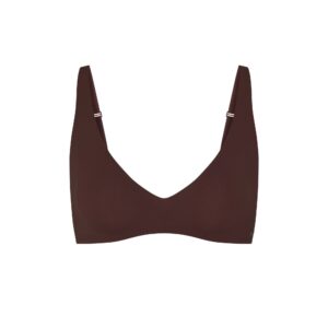 naked plunge bralette