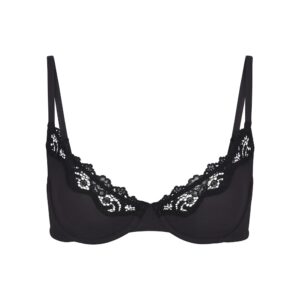 fits everybody lace unlined scoop bra