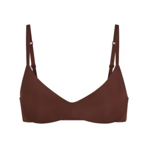 wireless form push up plunge bra