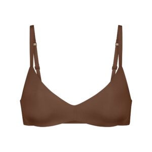 wireless form push up plunge bra