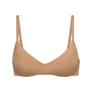 wireless form push up plunge bra