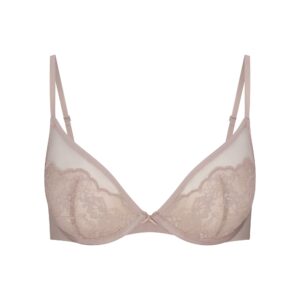 skims lace unlined demi bra
