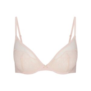 skims lace unlined demi bra