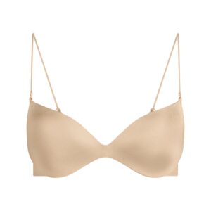 wireless form micro strap plunge bra