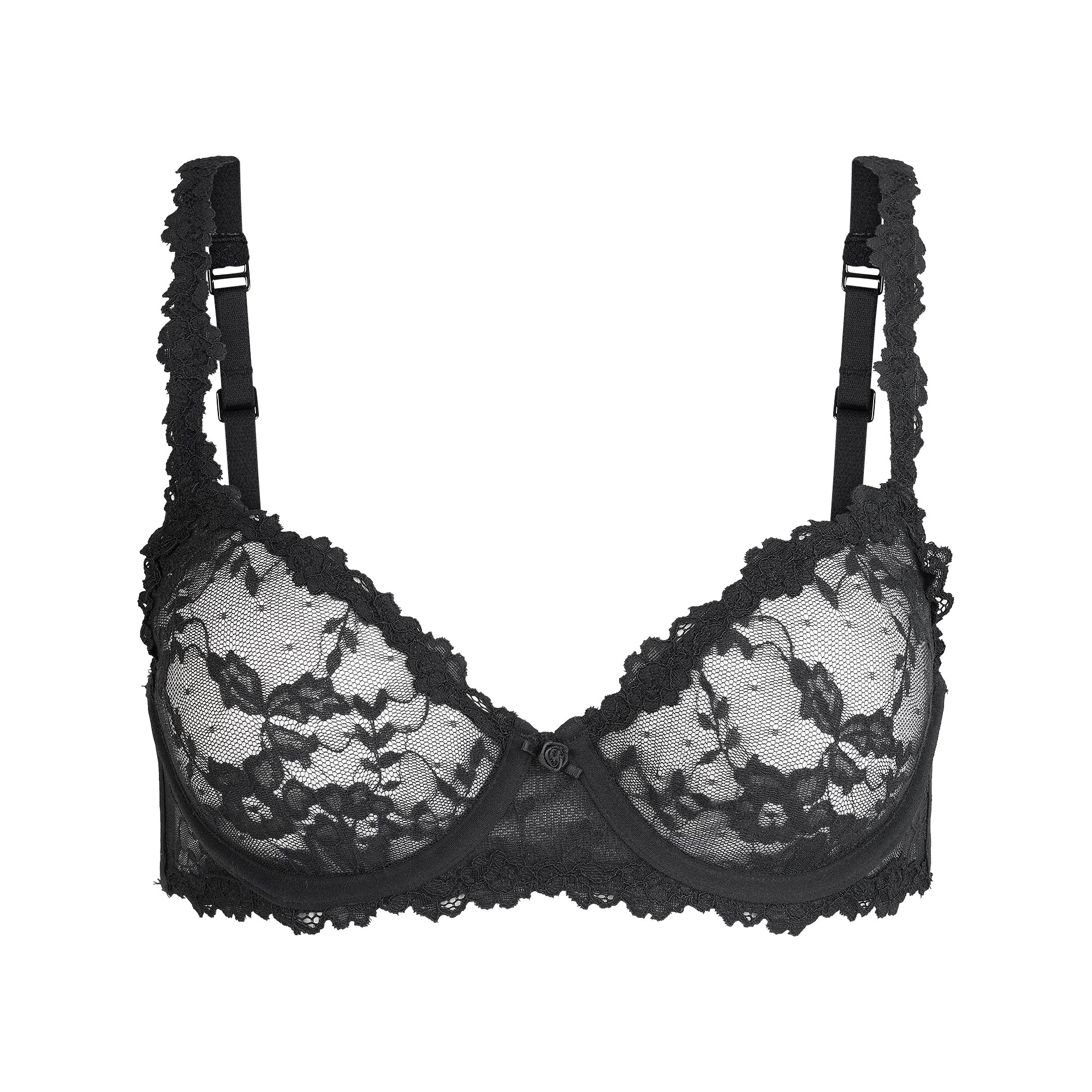 stretch lace unlined demi bra stretch lace unlined demi bra
